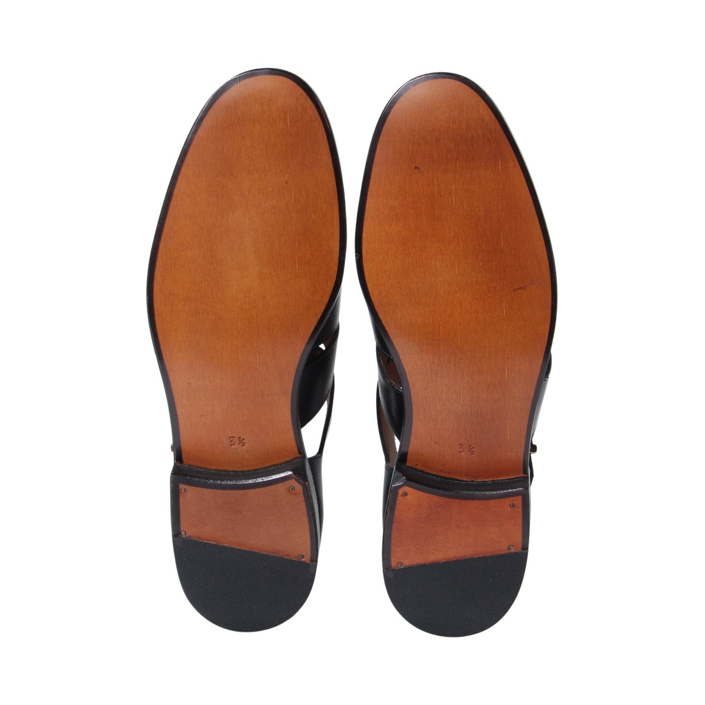 98850 / CALF / BLACK / LEATHR SOLE / UK3.5(22.5cm)
