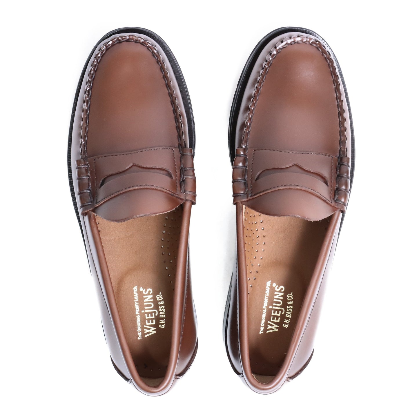 BA11010H LARSON / LTHR / MID BROWN / LEATHER SOLE / US7.0(25.0cm)