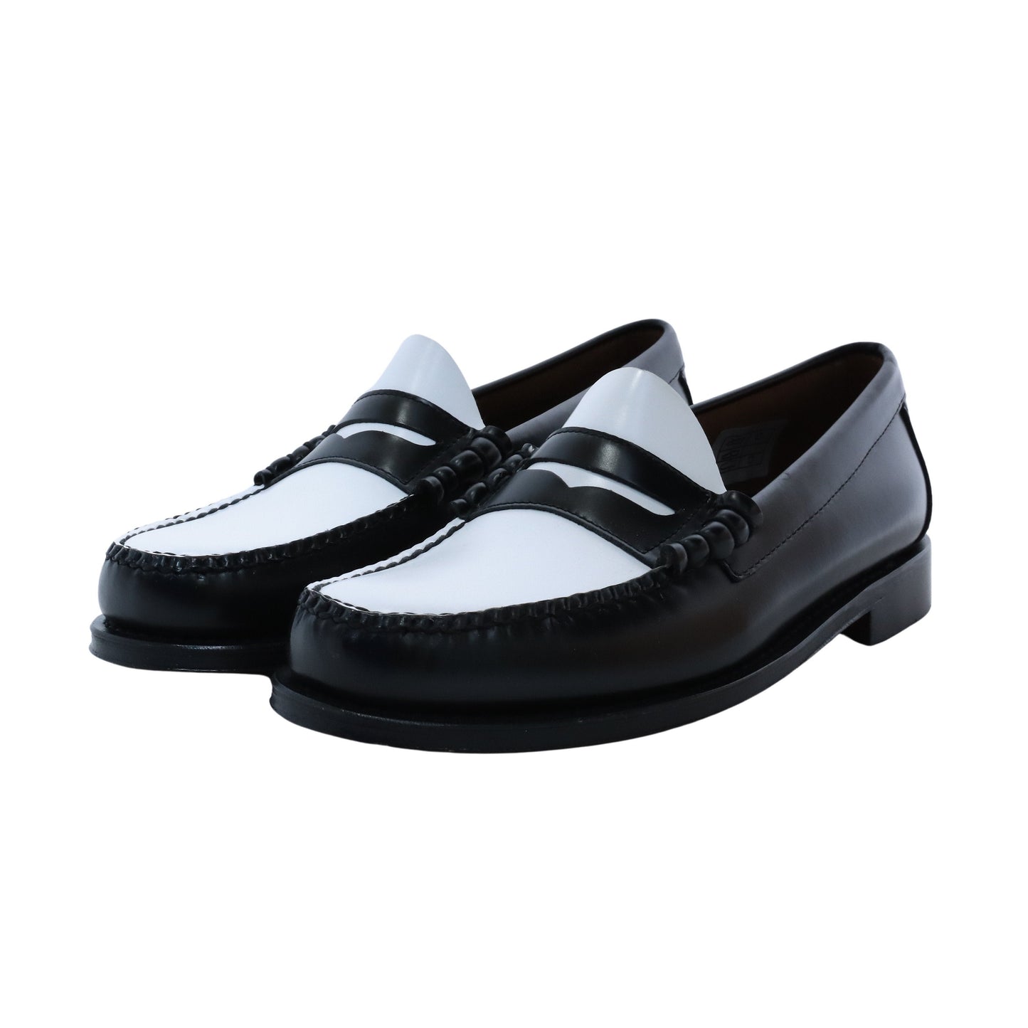 BA11010H / LTHR / BLACK/WHITE / LEATHER SOLE / US9.5(27.5cm)