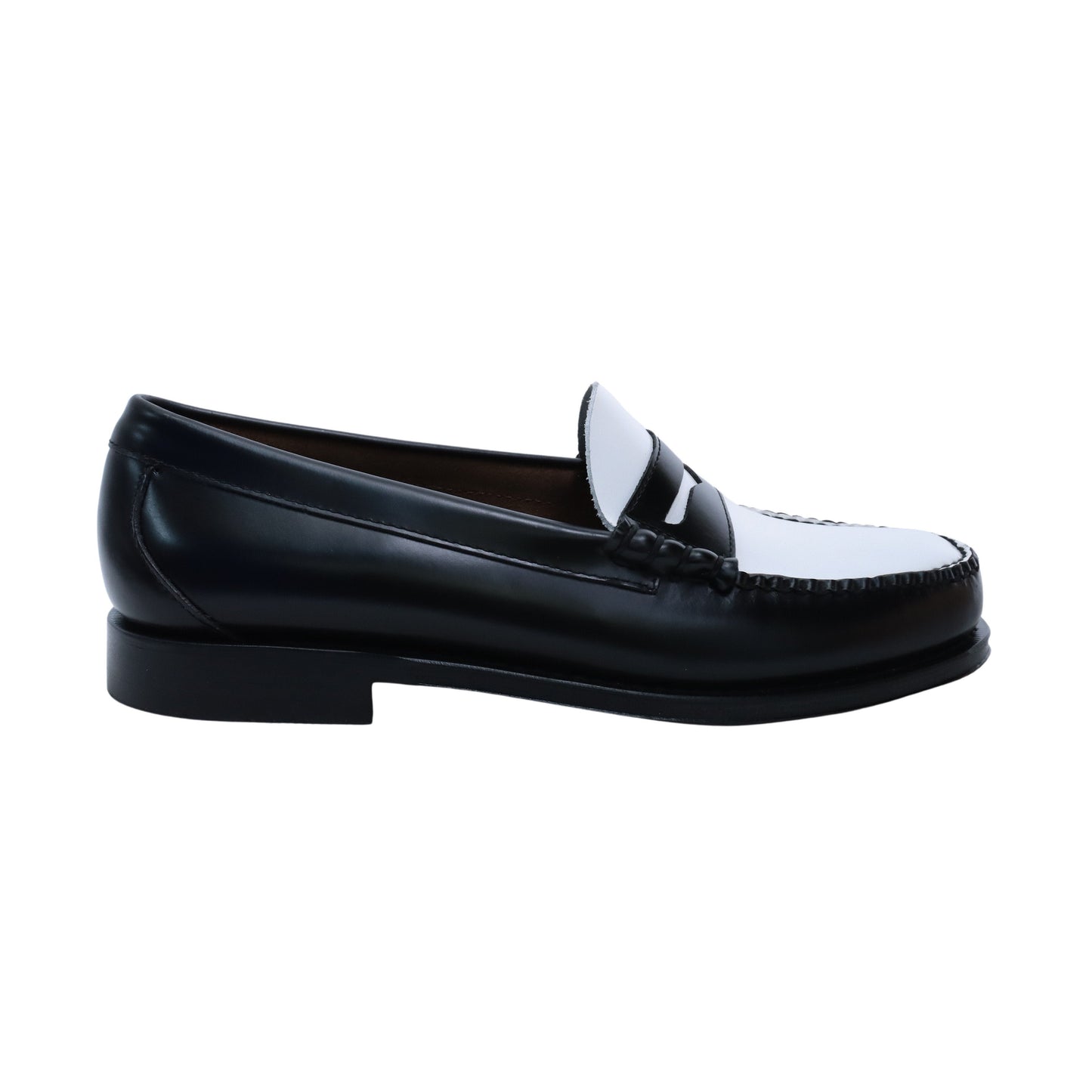 BA11010H / LTHR / BLACK/WHITE / LEATHER SOLE / US9.5(27.5cm)