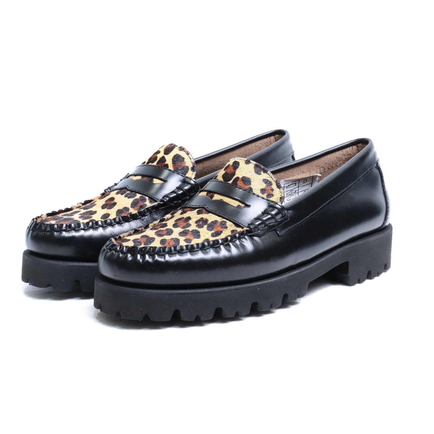 BA41823 / LTHR / BLACK / RUBBER SOLE / US6.5(24.0cm)