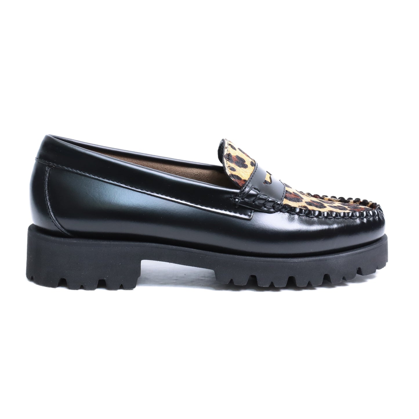BA41823 / LTHR / BLACK / RUBBER SOLE / US6.5(24.0cm)