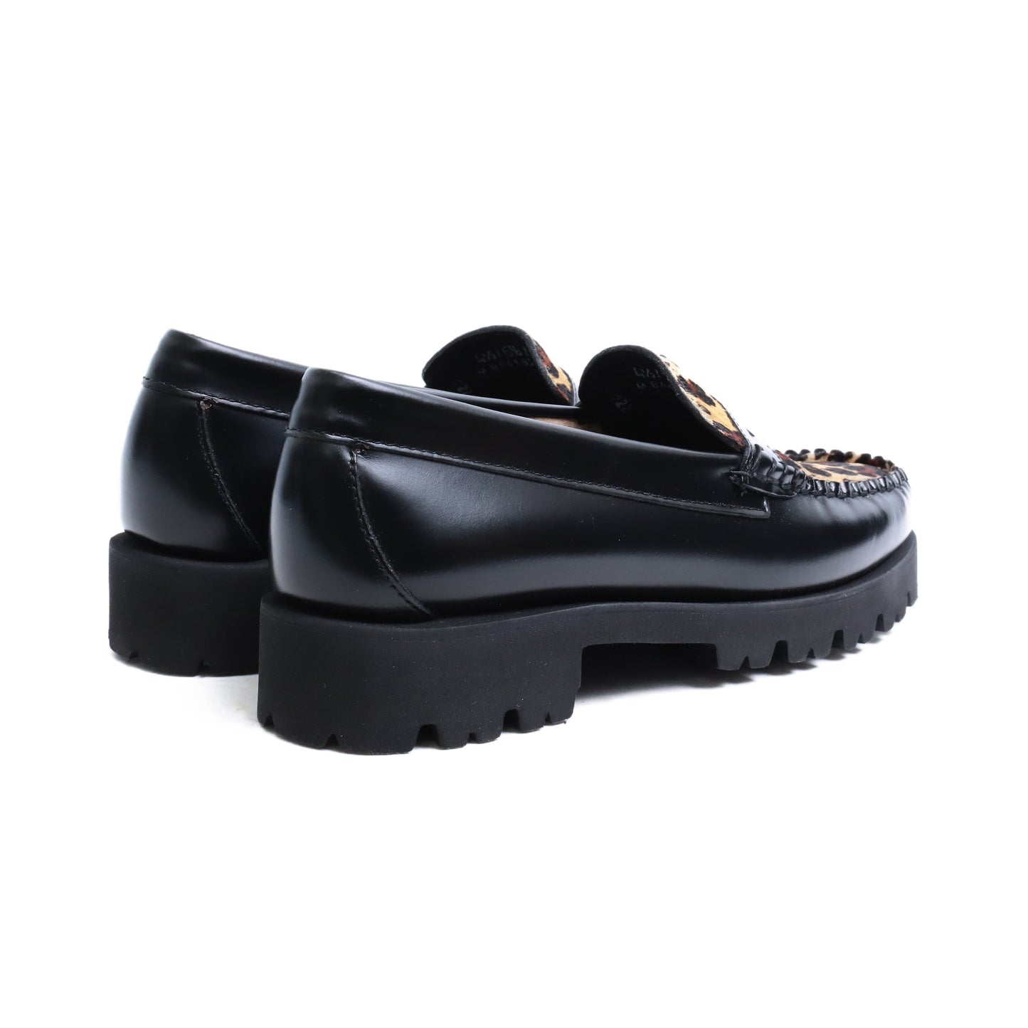 BA41823 / LTHR / BLACK / RUBBER SOLE / US6.5(24.0cm)