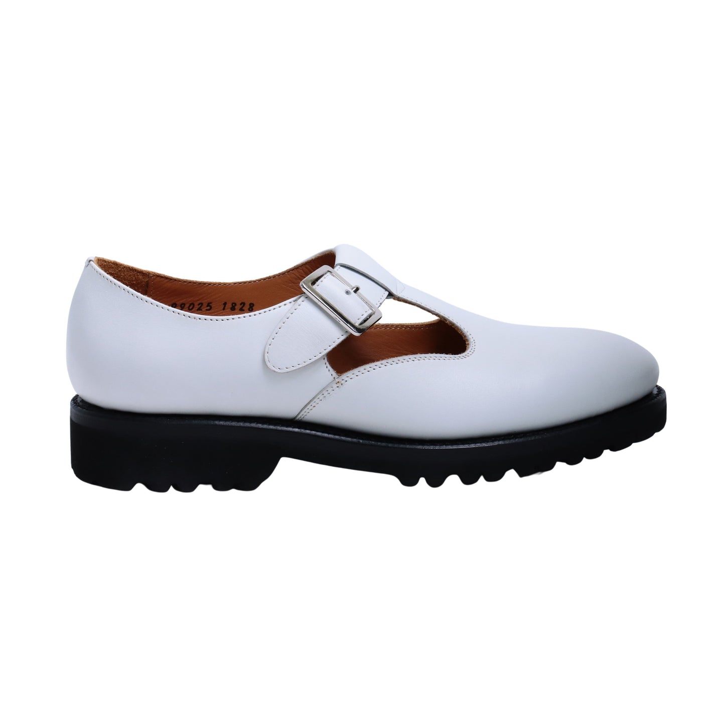 99025 / CALF / WHITE / VIBRAM SOLE / UK4.0(23.0cm)