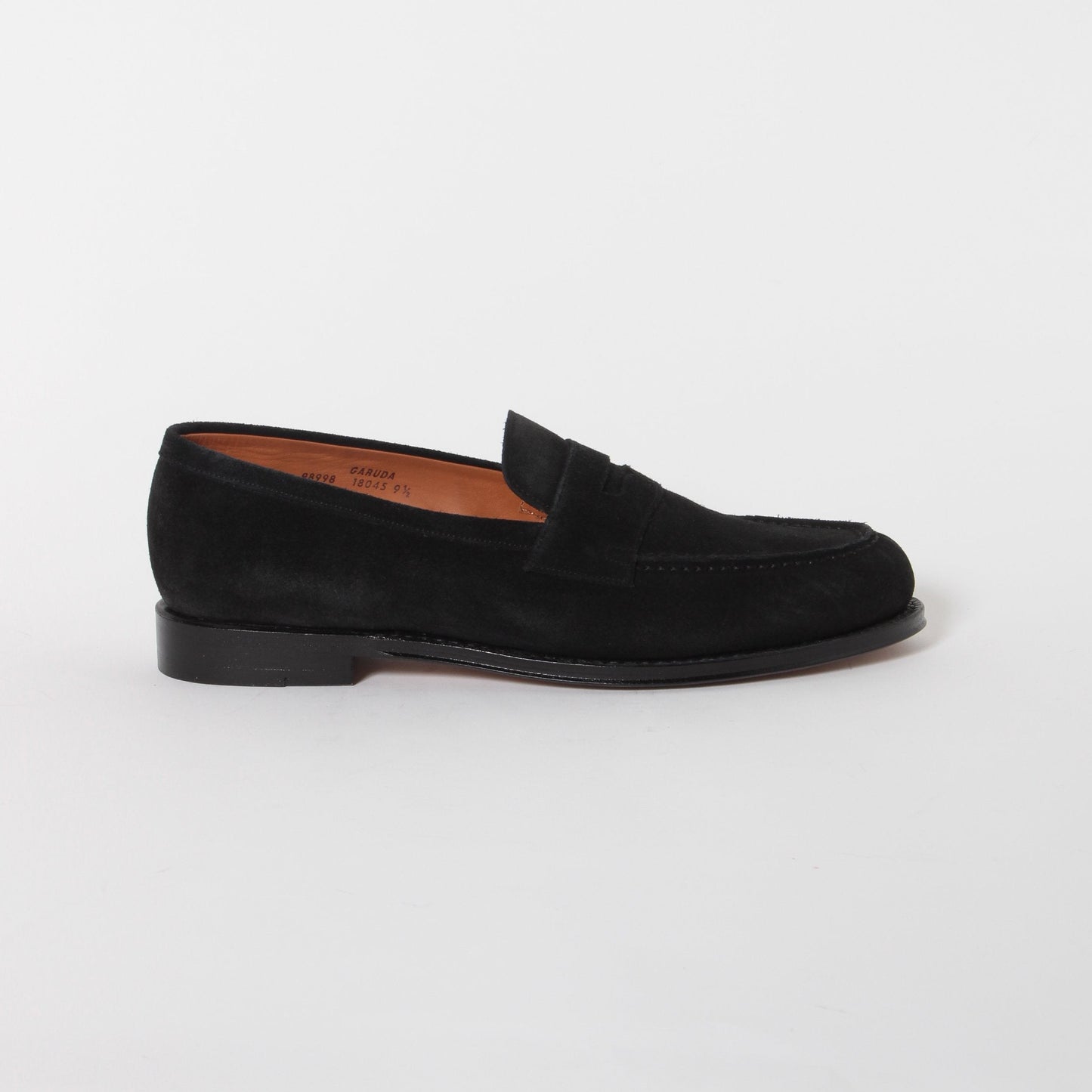 98998 / SUEDE / BLACK / LEATHERSOLE / UK9.5(28.5cm)