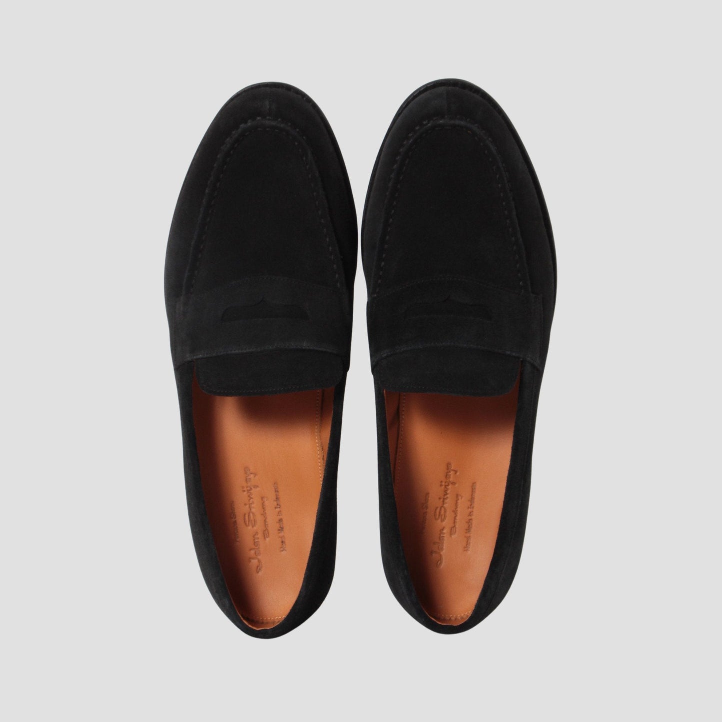98998 / SUEDE / BLACK / LEATHERSOLE / UK9.5(28.5cm)