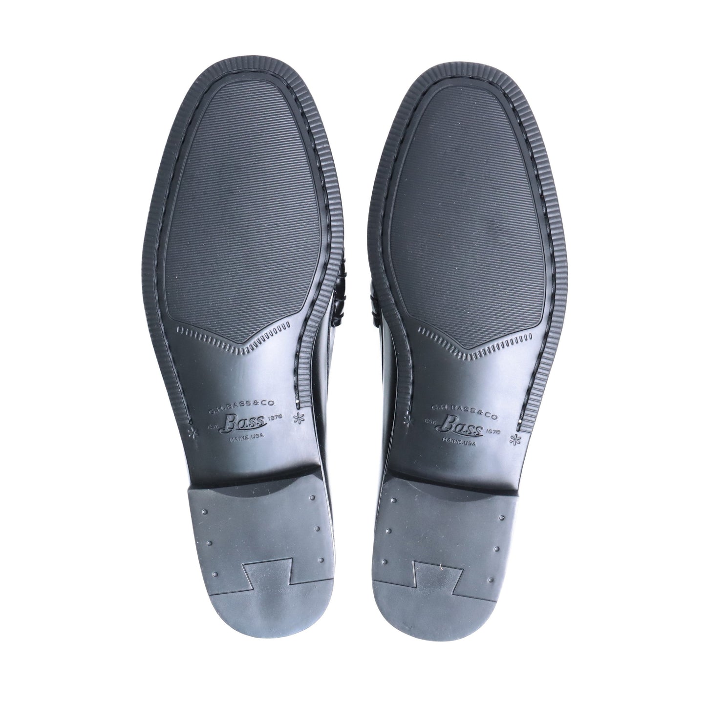 BA11775 / LTHR / BLACK / RUBBER SOLE / US8.5(26.5cm)