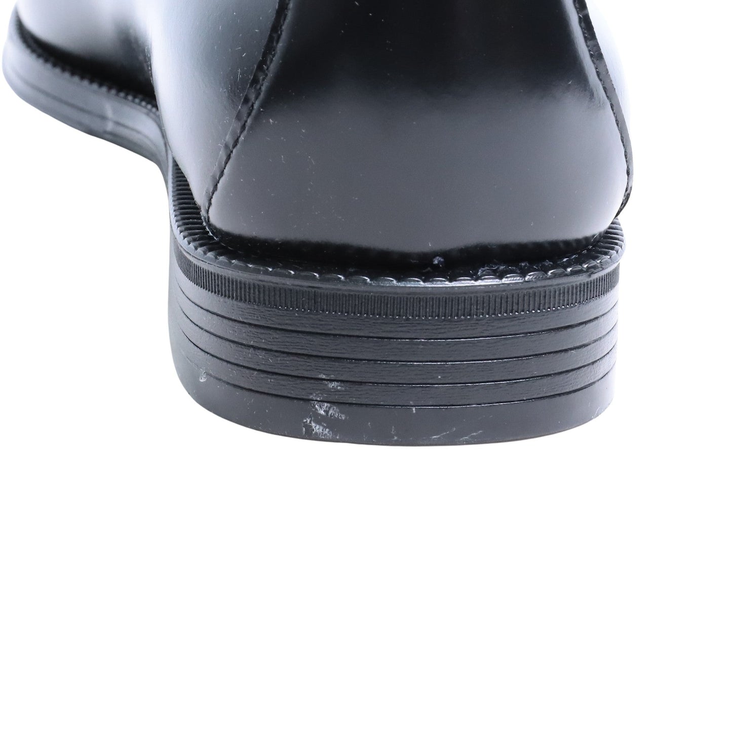 BA11775 / LTHR / BLACK / RUBBER SOLE / US8.5(26.5cm)