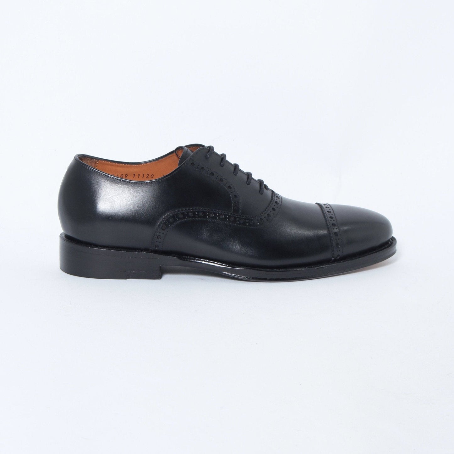 98409 / CALF / BLACK / LEATHERSOLE / UK6.5(25.0cm)