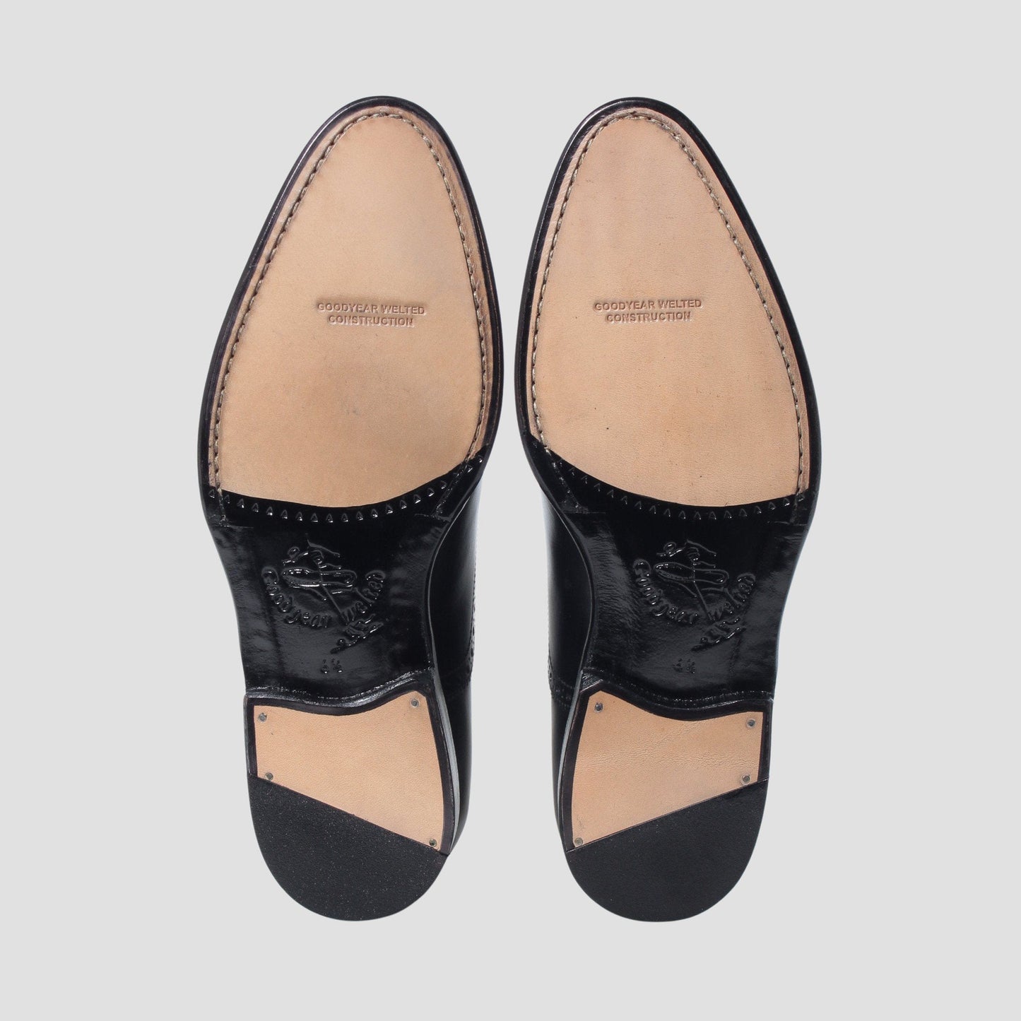 98409 / CALF / BLACK / LEATHERSOLE / UK6.5(25.0cm)