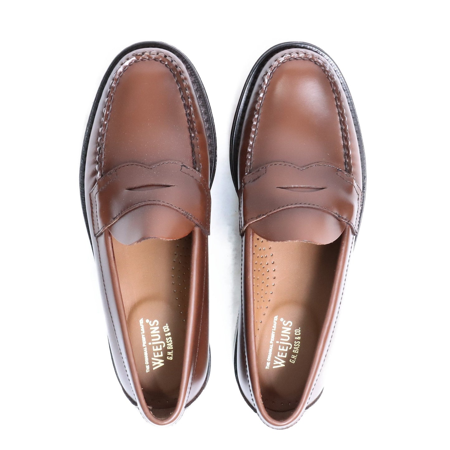 BA11035H LOGAN / LTHR / MID BROWN / LEATHER SOLE / US7.5(25.5cm)