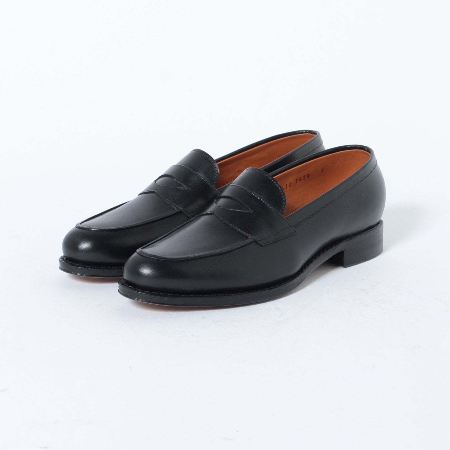 98610 / CALF / BLACK / LEATHERSOLE / UK3.0(22.0cm)