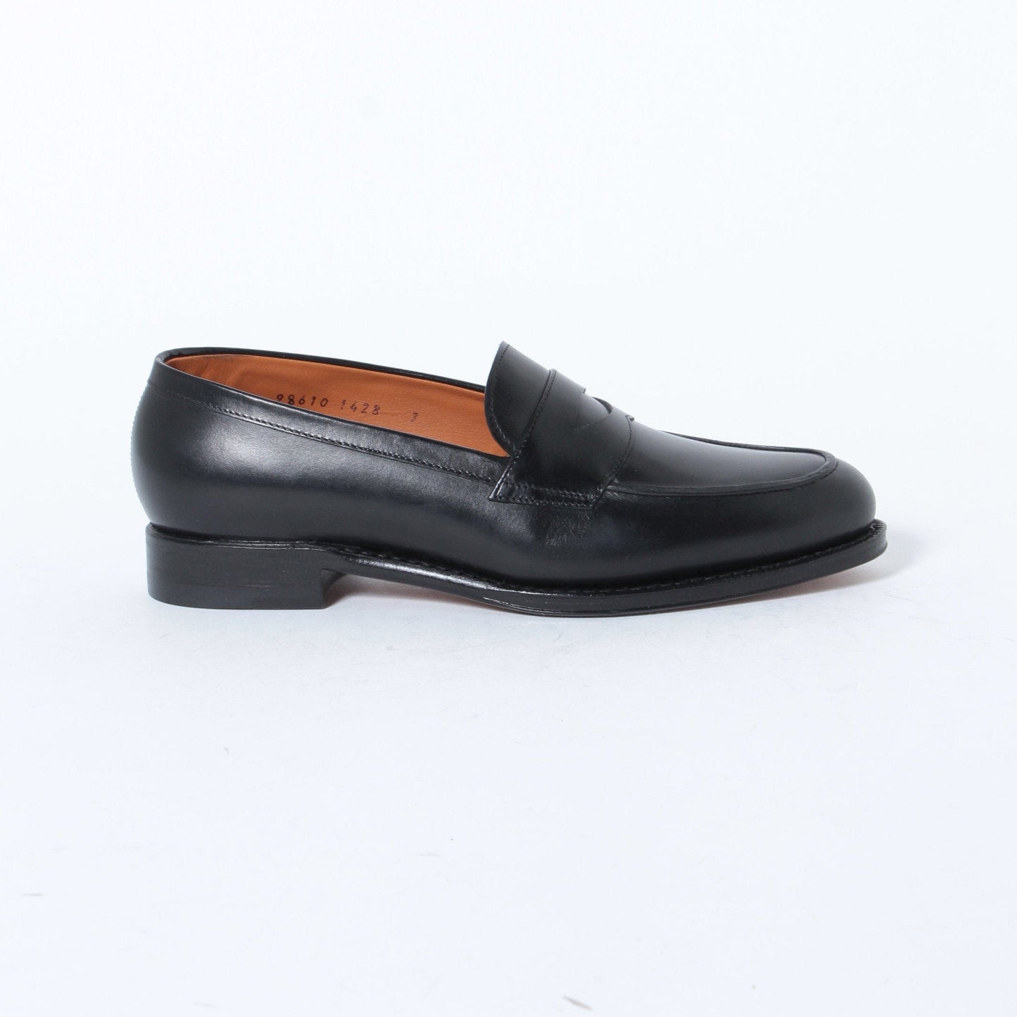 98610 / CALF / BLACK / LEATHERSOLE / UK3.0(22.0cm)