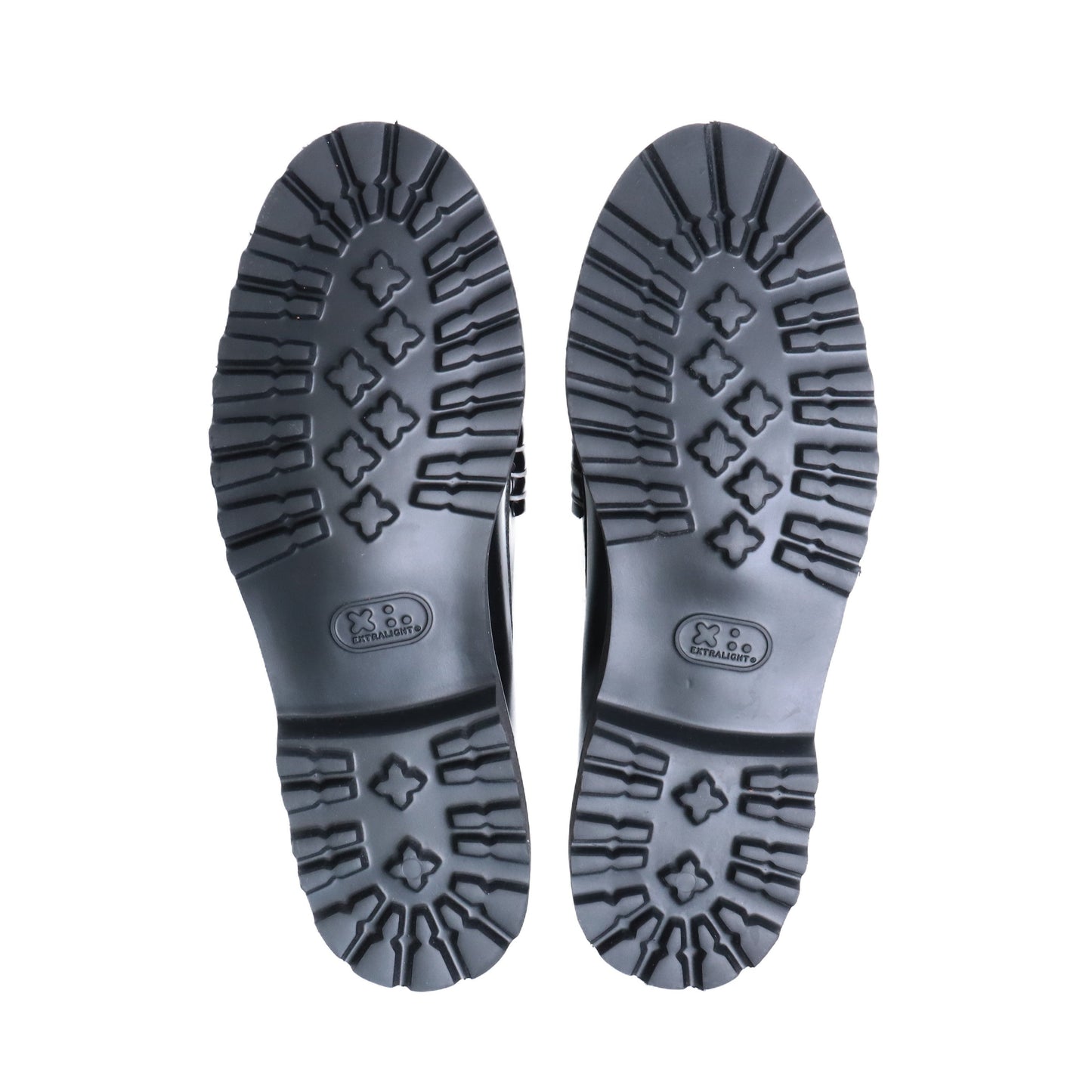 BA91510B / LTHR / BLACK / RUBBER SOLE / US8.5(26.5cm)