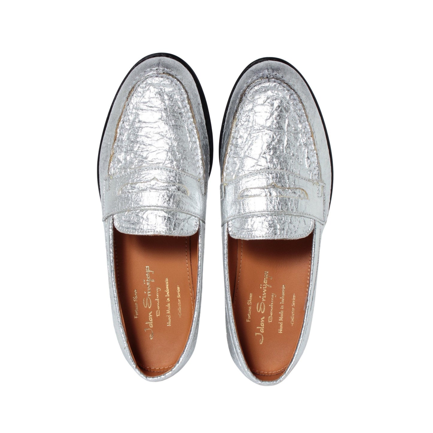 99036 / PINATEX / SILVER / LEATHERSOLE / UK4.5(23.5cm)