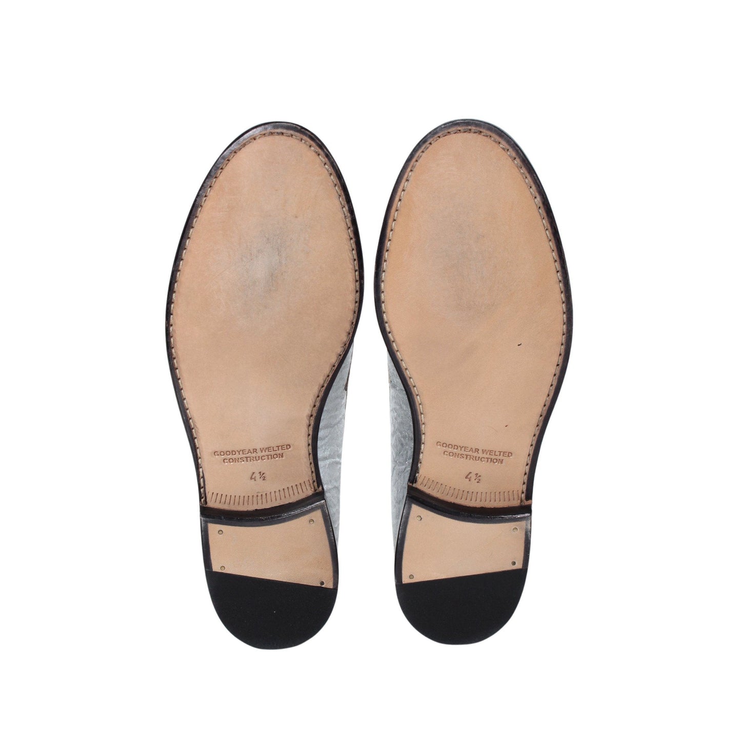 99036 / PINATEX / SILVER / LEATHERSOLE / UK4.5(23.5cm)