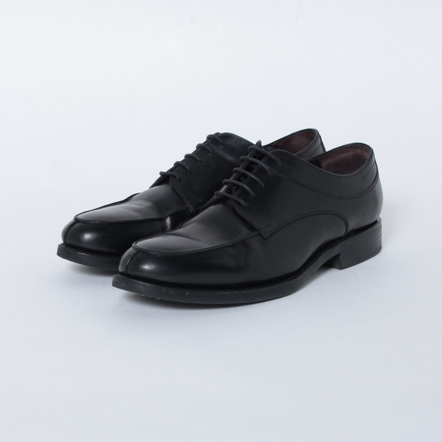 98809 / CALF LEATHER / BLACK / RUBBER SOLE / UK8.0(26.5cm)