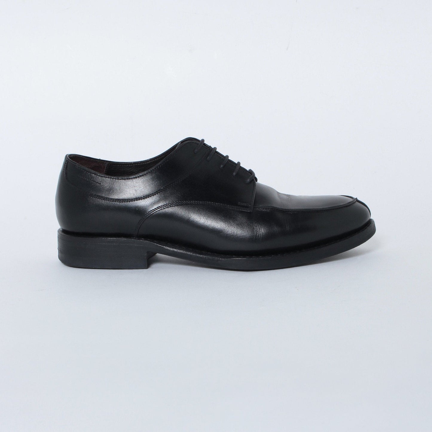 98809 / CALF LEATHER / BLACK / RUBBER SOLE / UK8.0(26.5cm)