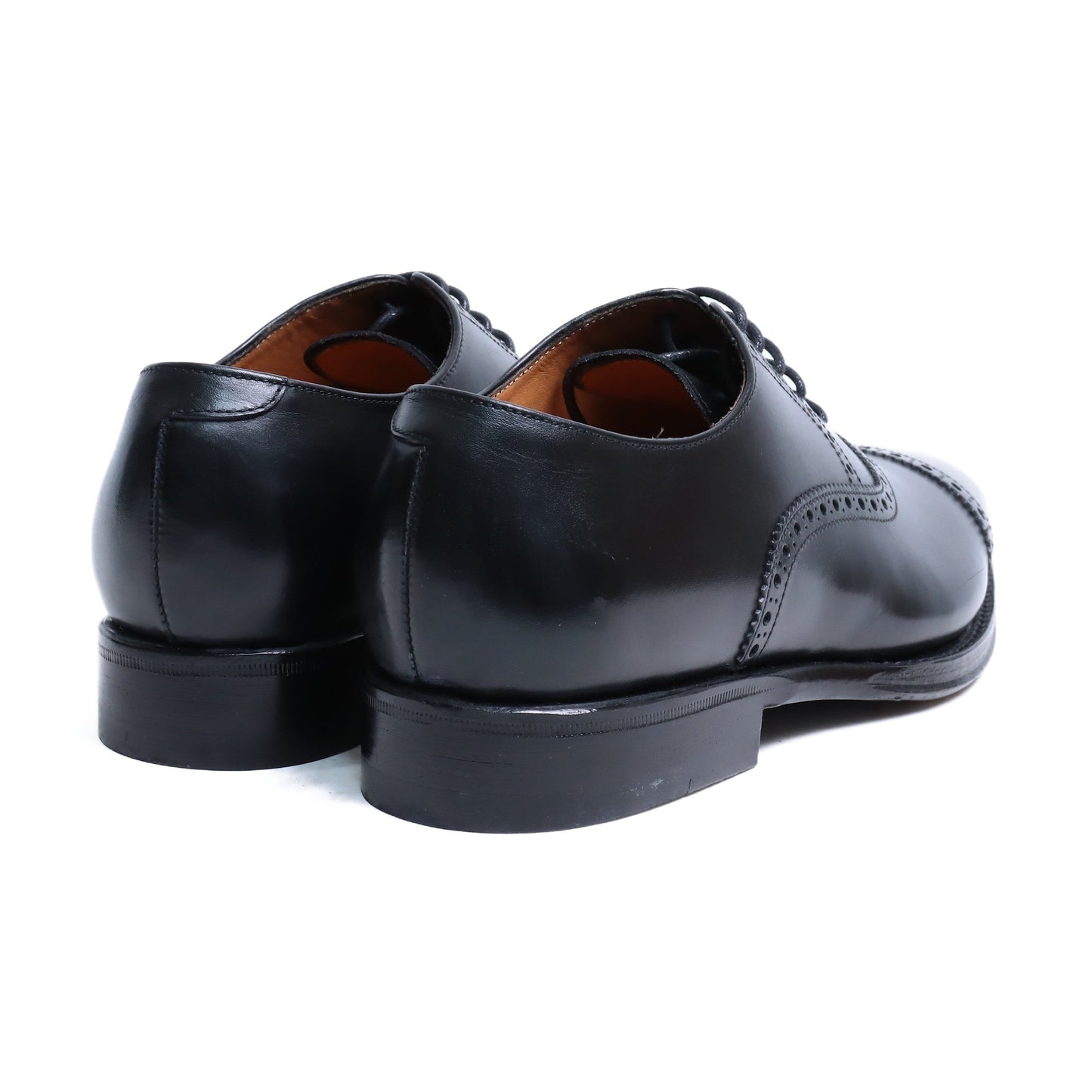 98409 / CALF / BLACK / LEATHER SOLE / UK5.0(23.5cm)