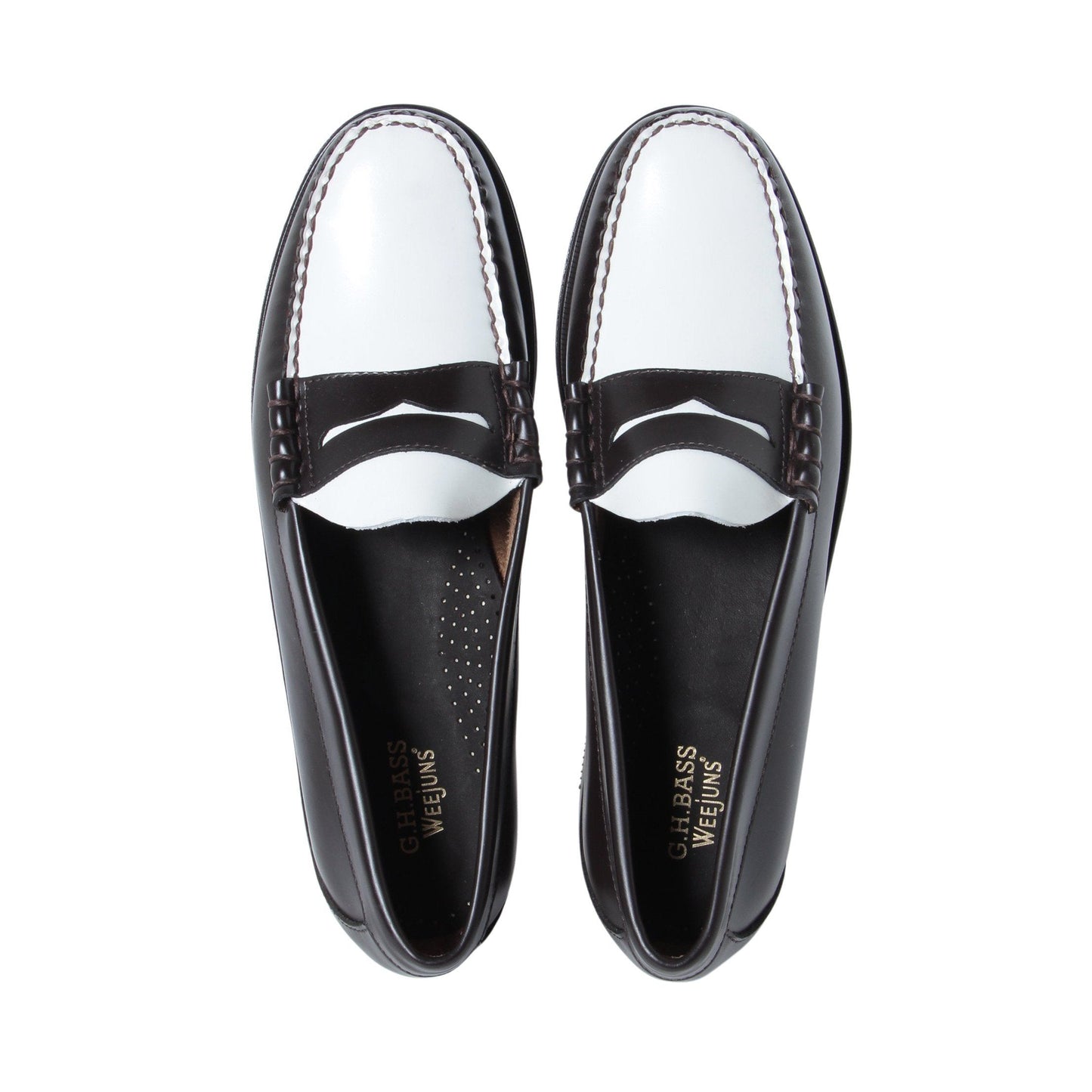 BA11010H / LTHR / D.BRWON/WHITE / LEATHERSOLE / US10.5(28.5cm)