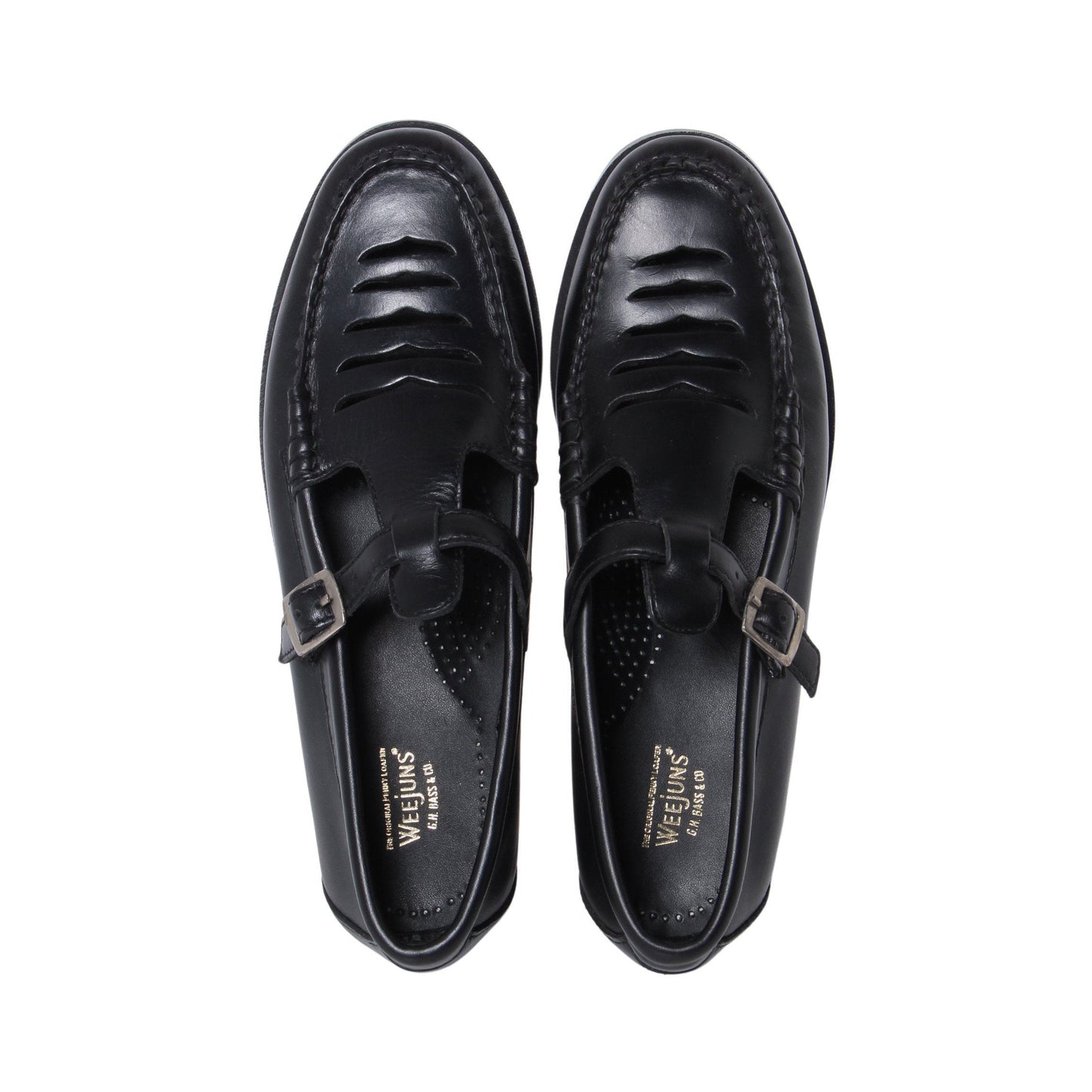 BA41006 / LTHR / BLACK / LEATHERSOLE / US6.5(24.0cm)