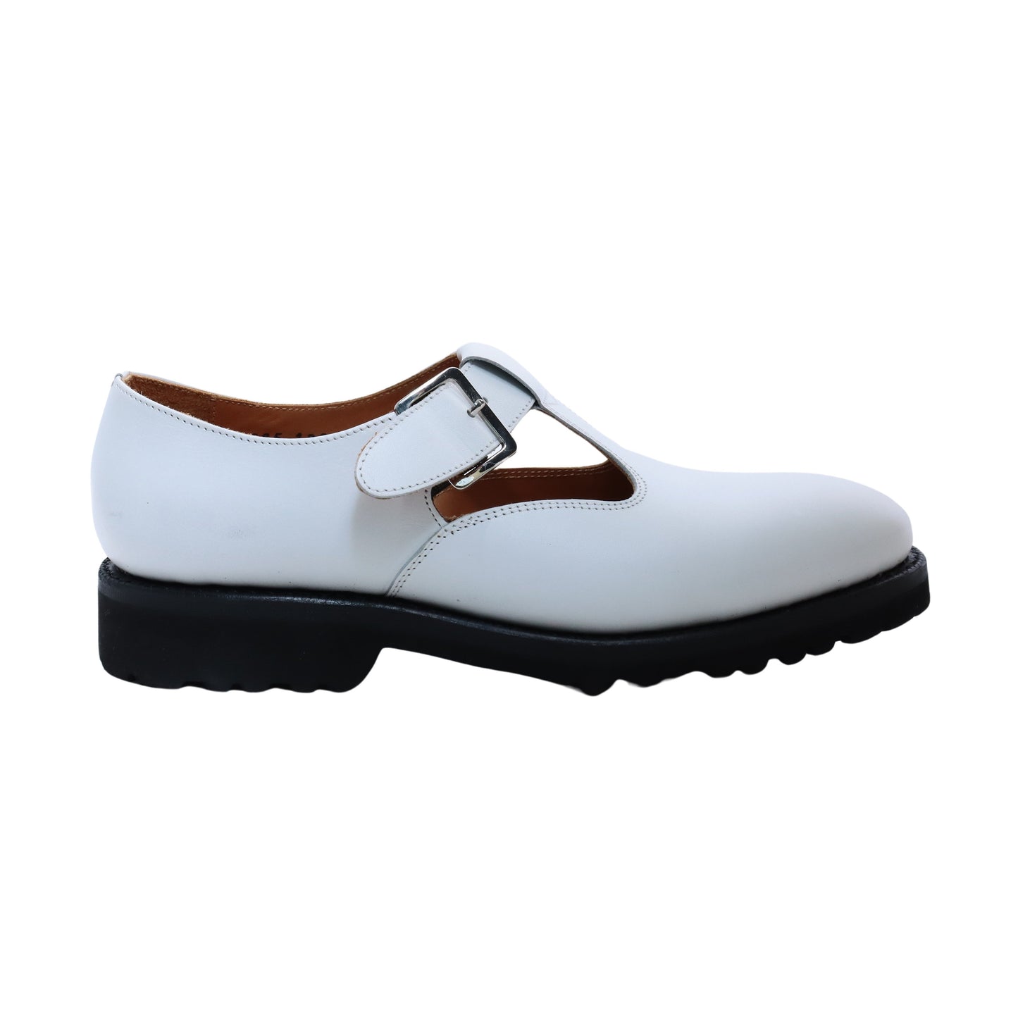 99025 / CALF / WHITE / VIBRAM SOLE / UK4.0(23.0cm)