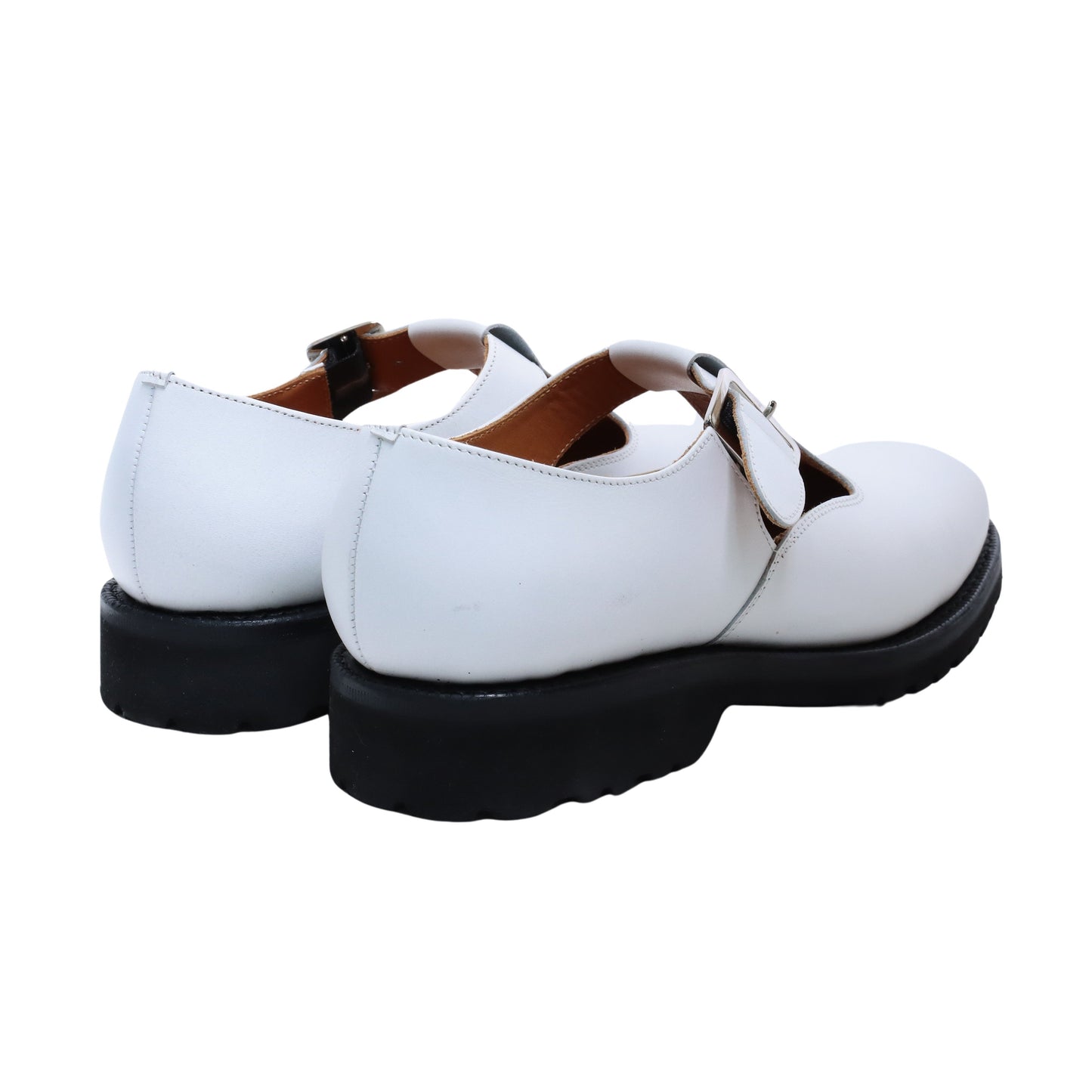 99025 / CALF / WHITE / VIBRAM SOLE / UK4.0(23.0cm)