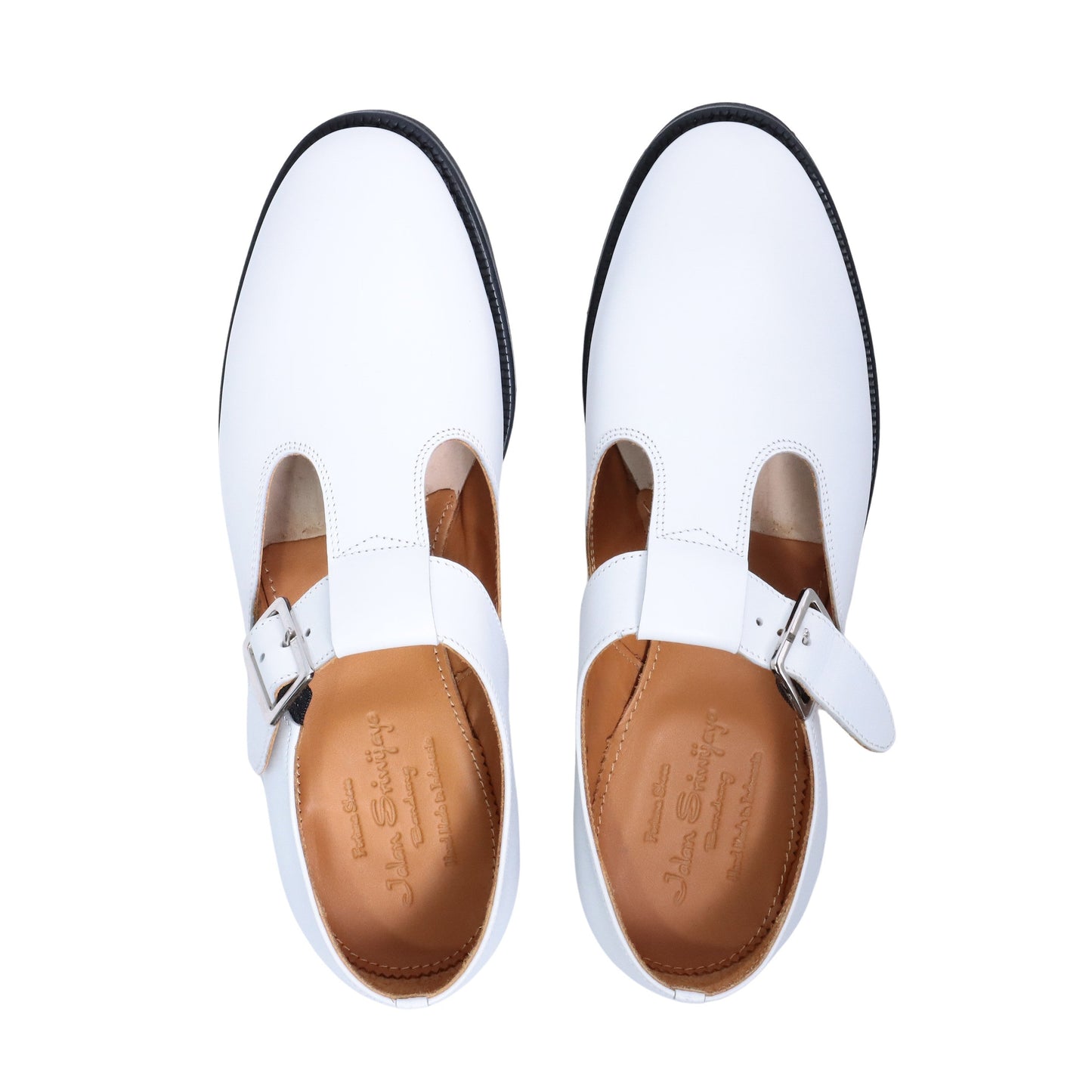 99025 / CALF / WHITE / VIBRAM SOLE / UK4.0(23.0cm)