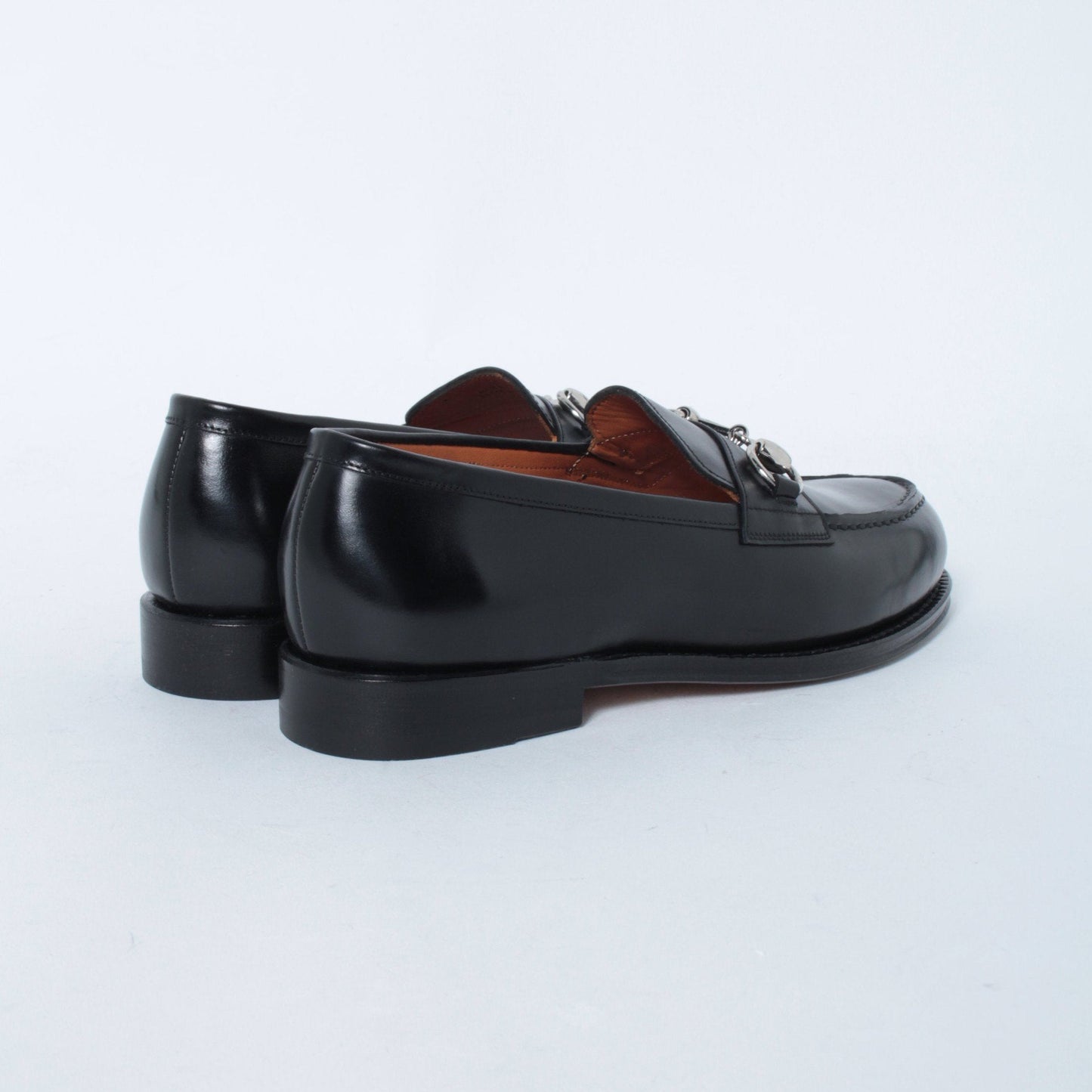 98976 / CALF / BLACK / LEATHERSOLE / UK6.0(25.0cm )
