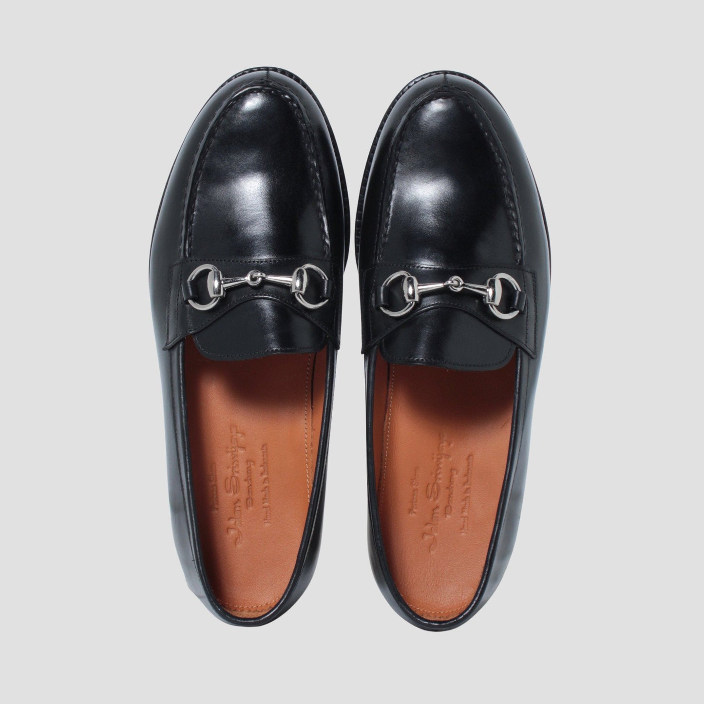 98976 / CALF / BLACK / LEATHERSOLE / UK6.0(25.0cm )