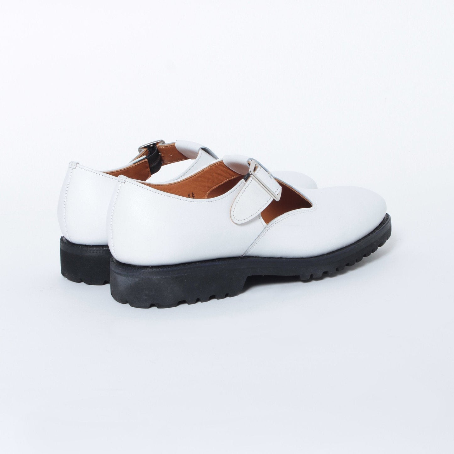 99025 / CALF / WHITE / VIBRAM SOLE / UK5.5(24.5cm)