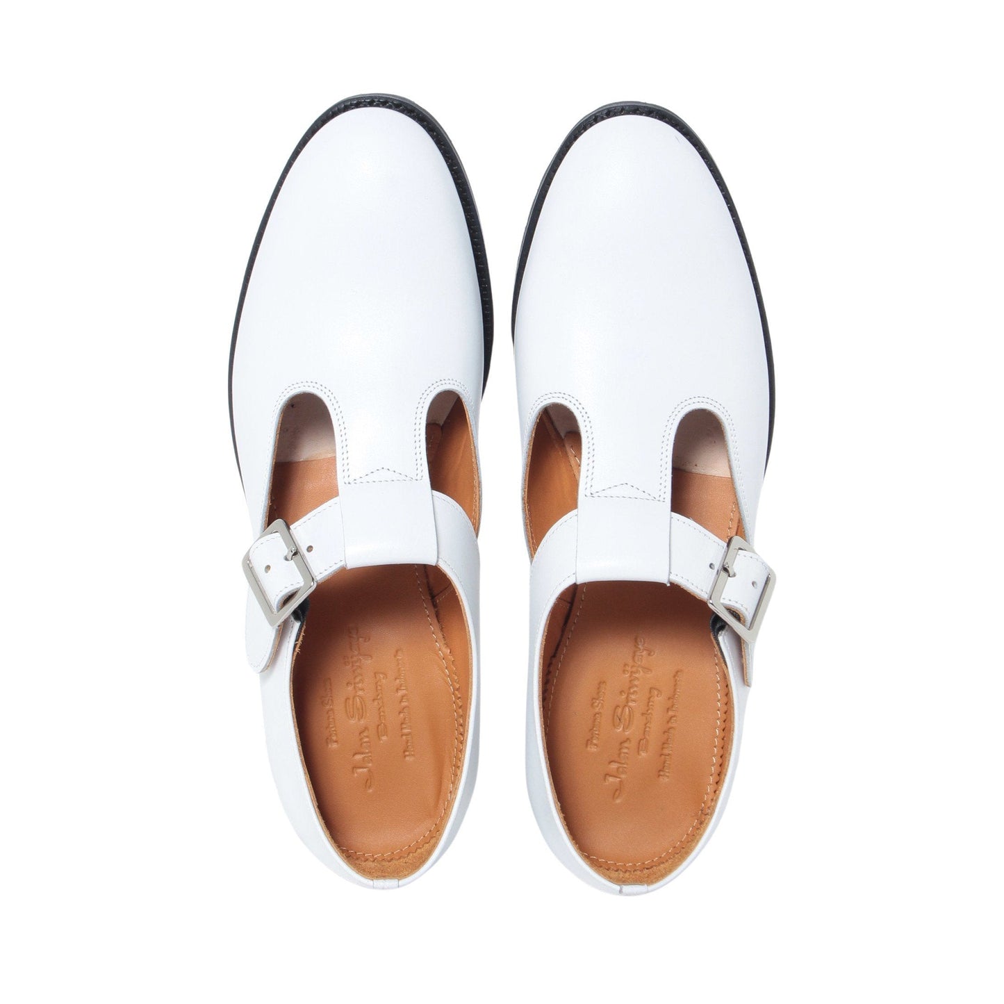 99025 / CALF / WHITE / VIBRAM SOLE / UK5.5(24.5cm)