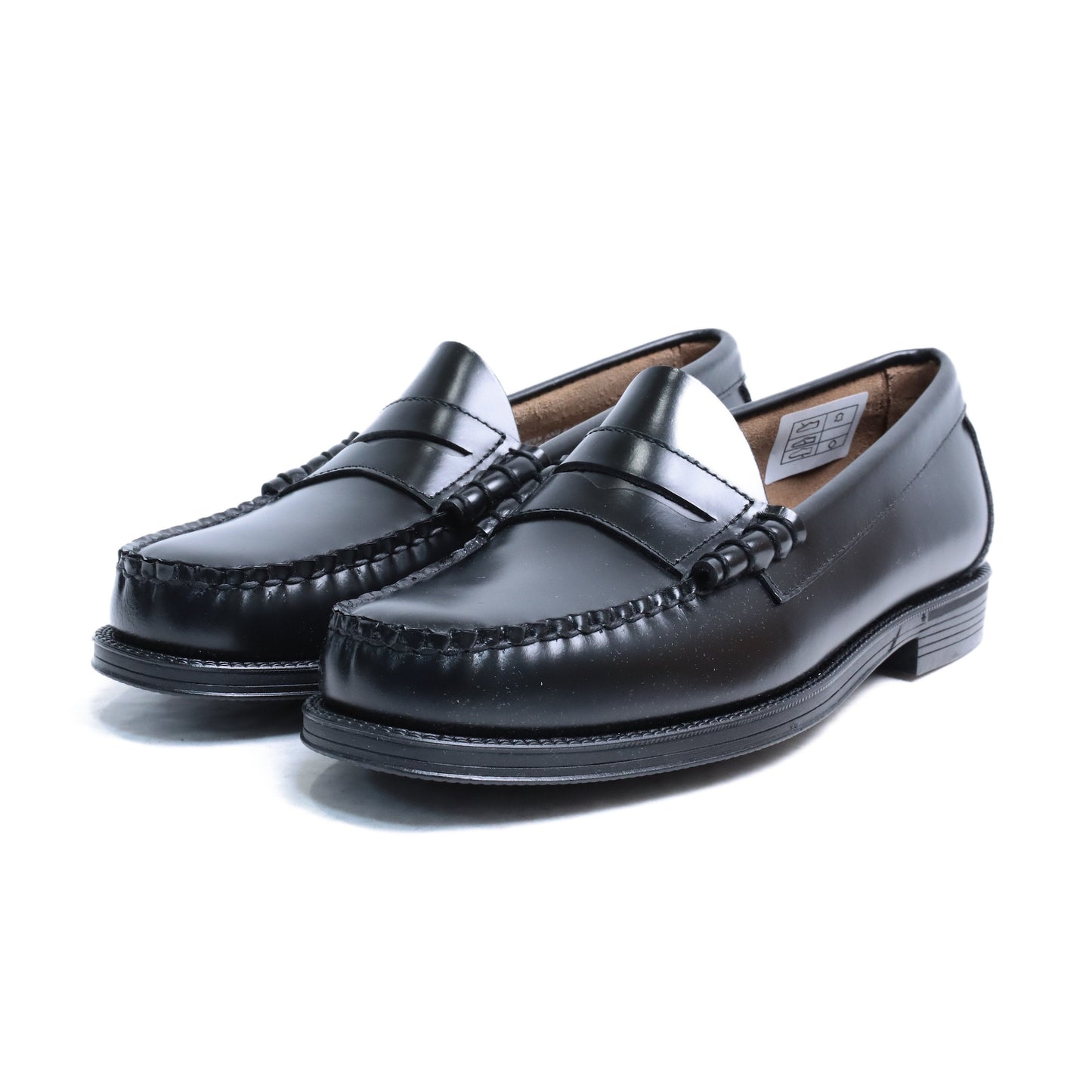 BA11711D / LTHR / BLACK / RUBBER SOLE / US6.5(24.5cm)