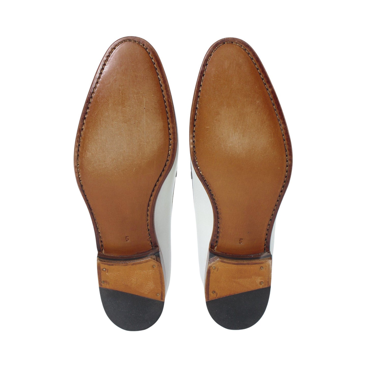 98689 / CALf / WHITE / LEATHERSOLE / UK5.0(24.0cm)