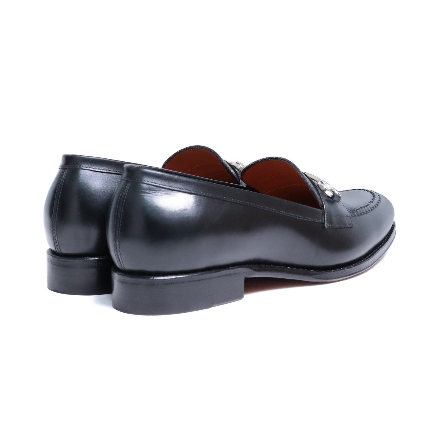 98689M / CALF / BLACK / LEATHER SOLE / UK6.5(25.5cm)
