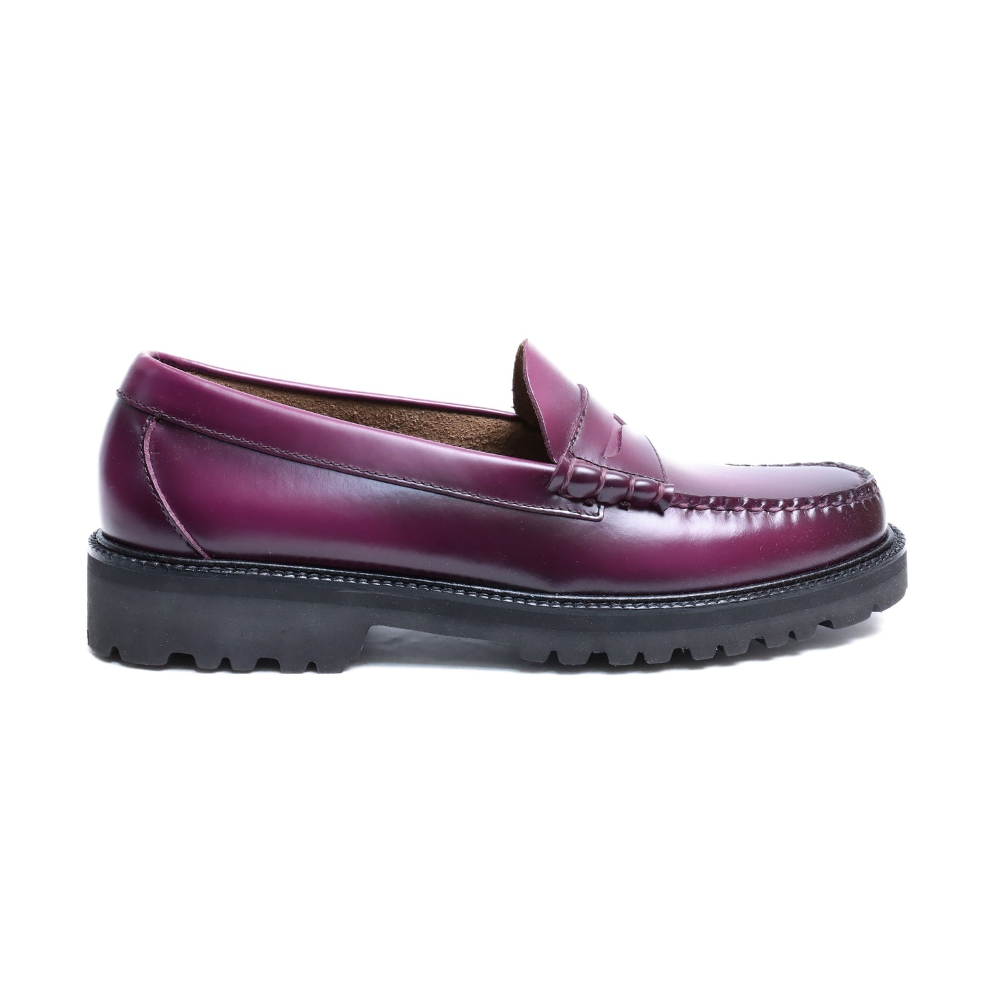 BA11574 / LTHR / PURPLE / RUBBER SOLE / US9.0(27.0cm)