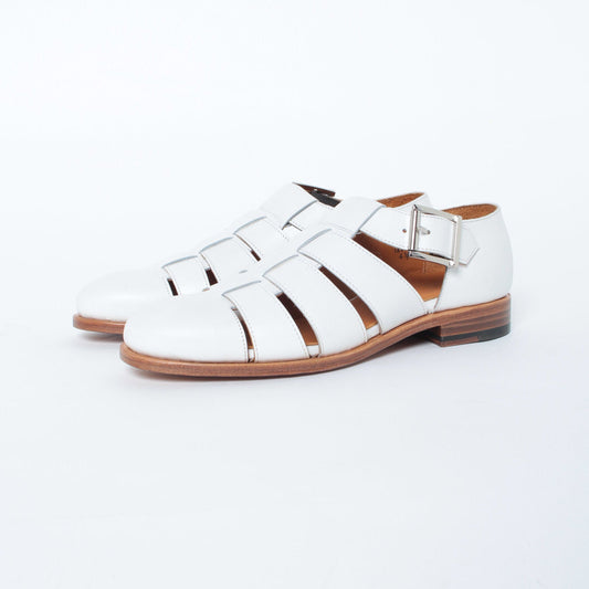 98850 / CALF / WHITE / LEATHERSOLE / UK4.5(23.5cm)