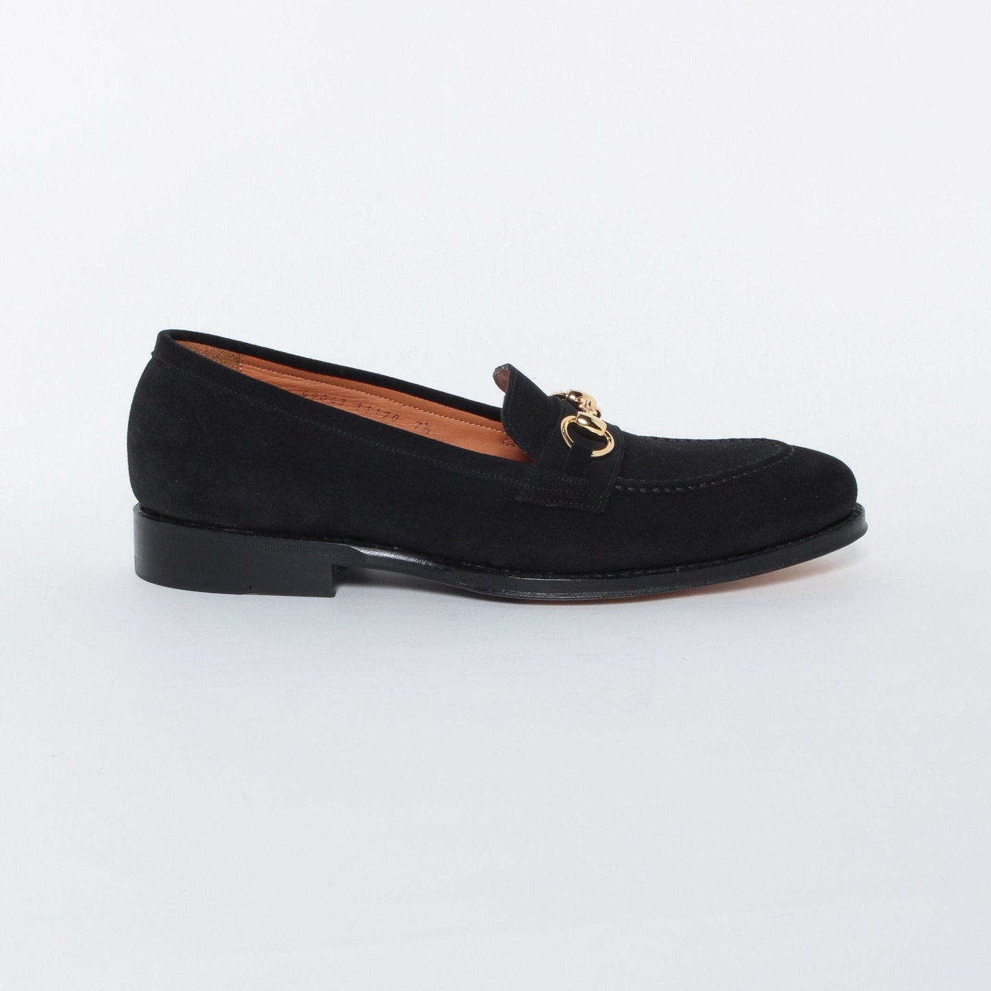 99043 / SUEDE / BLACK / LEATHERSOLE / UK7.5(26.0cm)