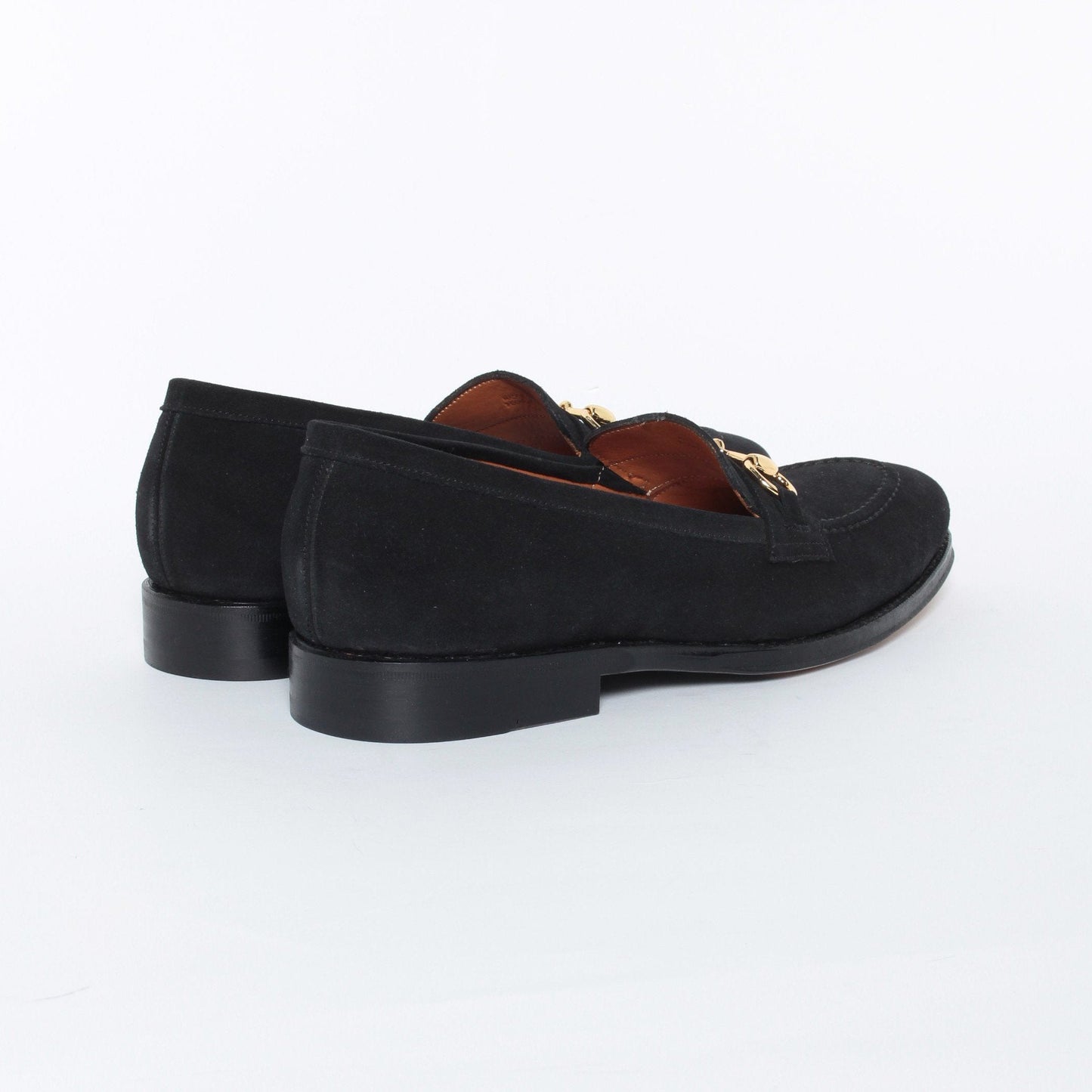 99043 / SUEDE / BLACK / LEATHERSOLE / UK7.5(26.0cm)