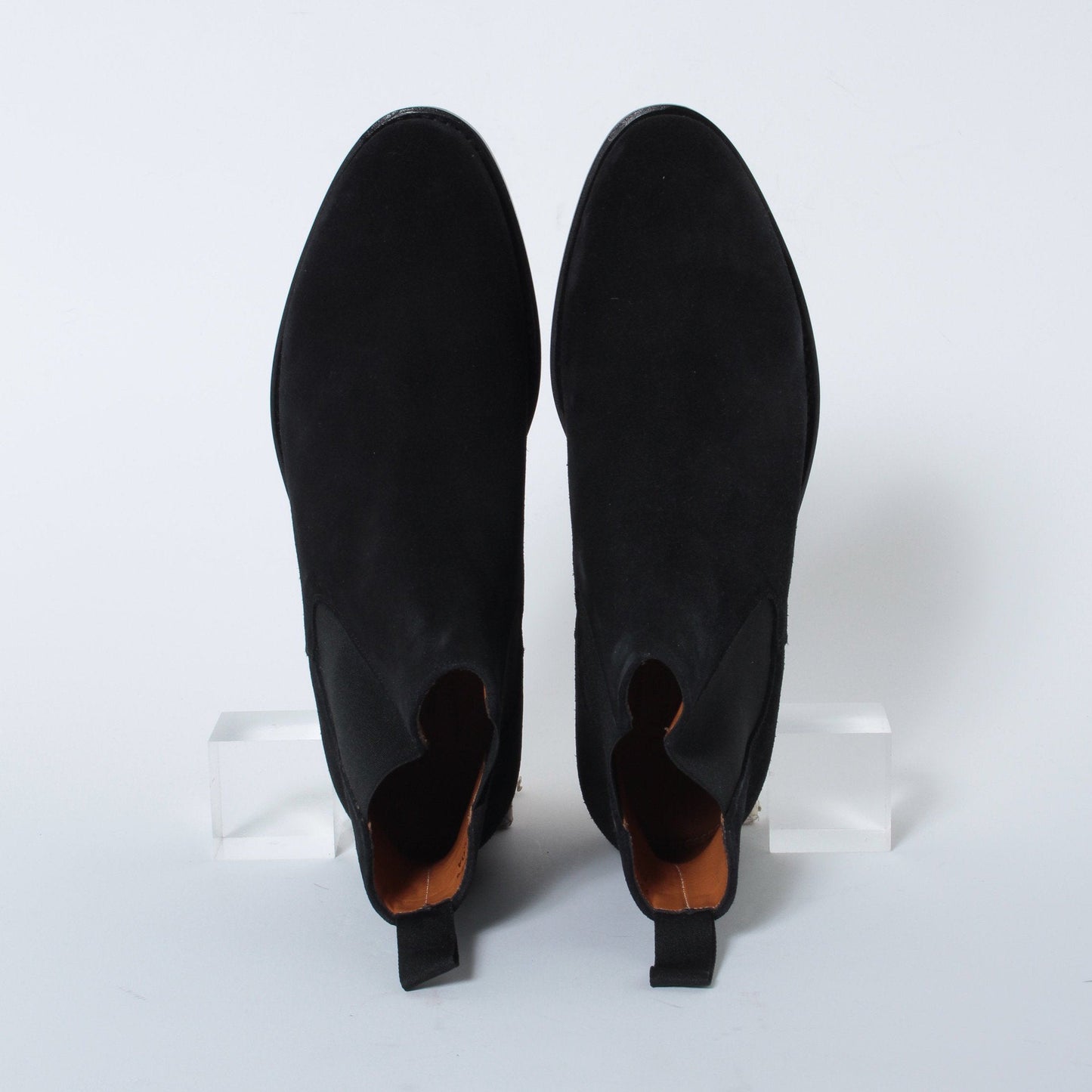 99034 / SUEDE / BLACK / LEATHERSOLE / UK9.0(27.5cm)