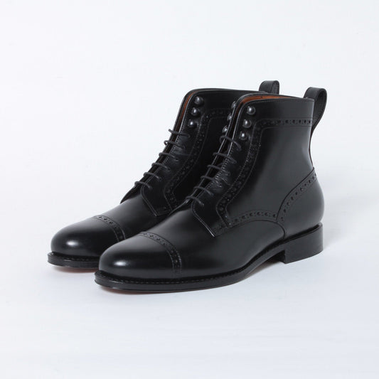 99008 / CALF / BLACK / LEATHERSOLE / UK4.0(23.0cm)