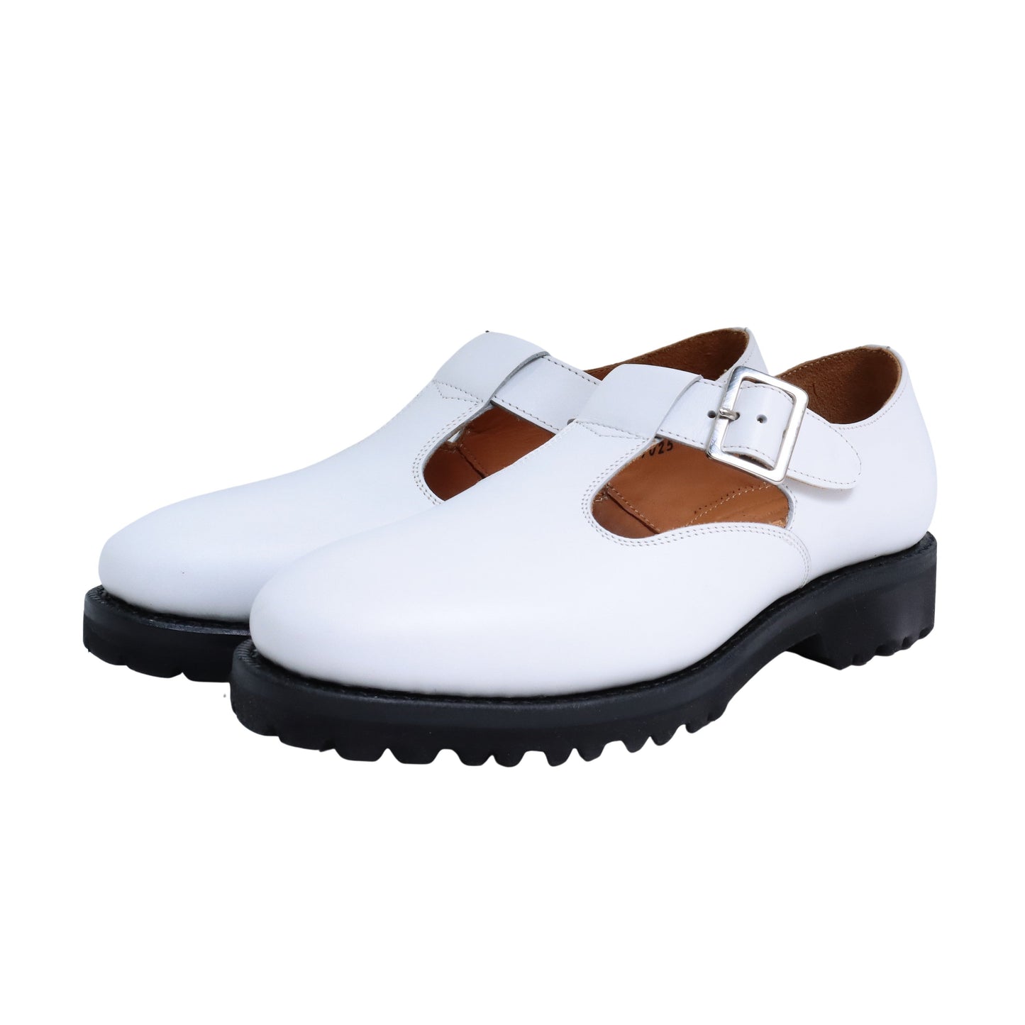 99025 / CALF / WHITE / VIBRAM SOLE / UK3.5(22.5cm)