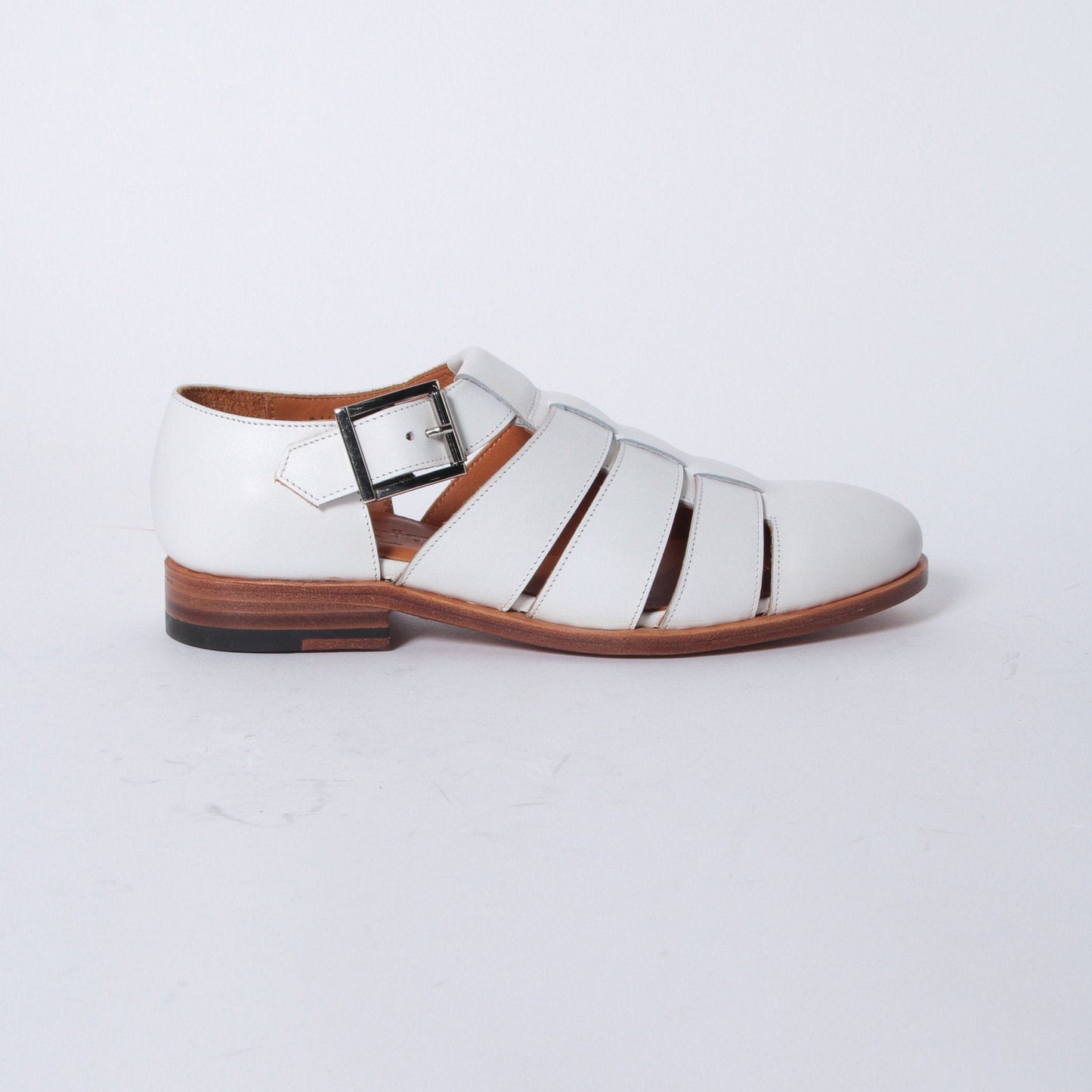 98850 / CALF / WHITE / LEATHERSOLE / UK4.5(23.5cm)