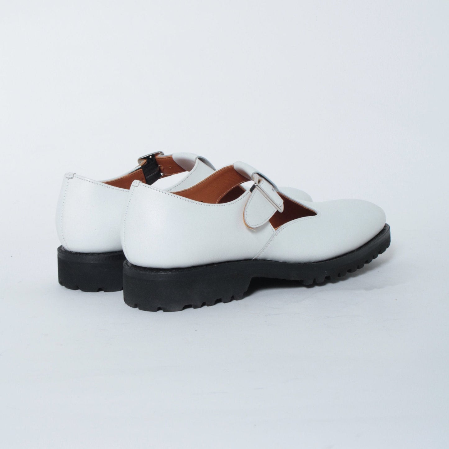 99025 / CALF / WHITE / VIBRAM SOLE / UK5.0(24.0cm)