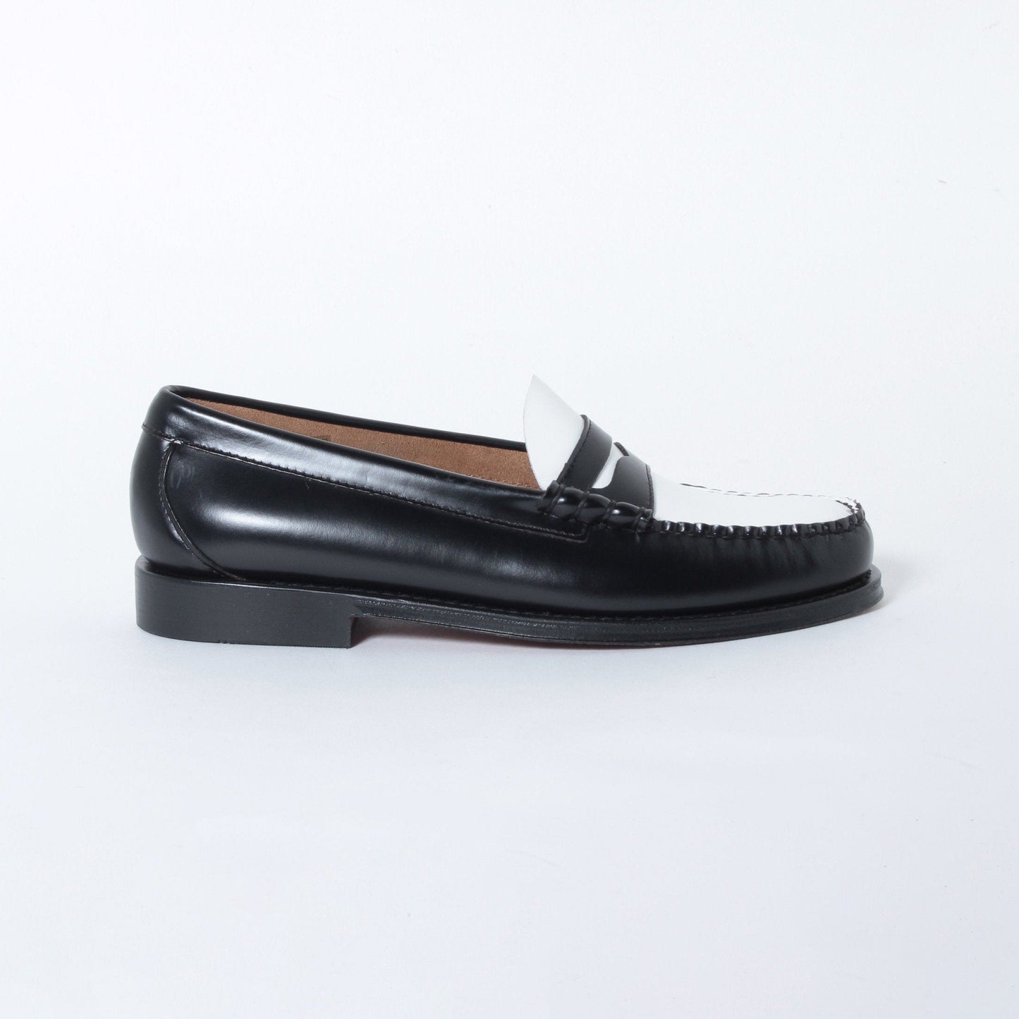BA11010Ｈ / LTHR / BLACK/WHITE / LEATHESOLE / US8.5(26.5cm)