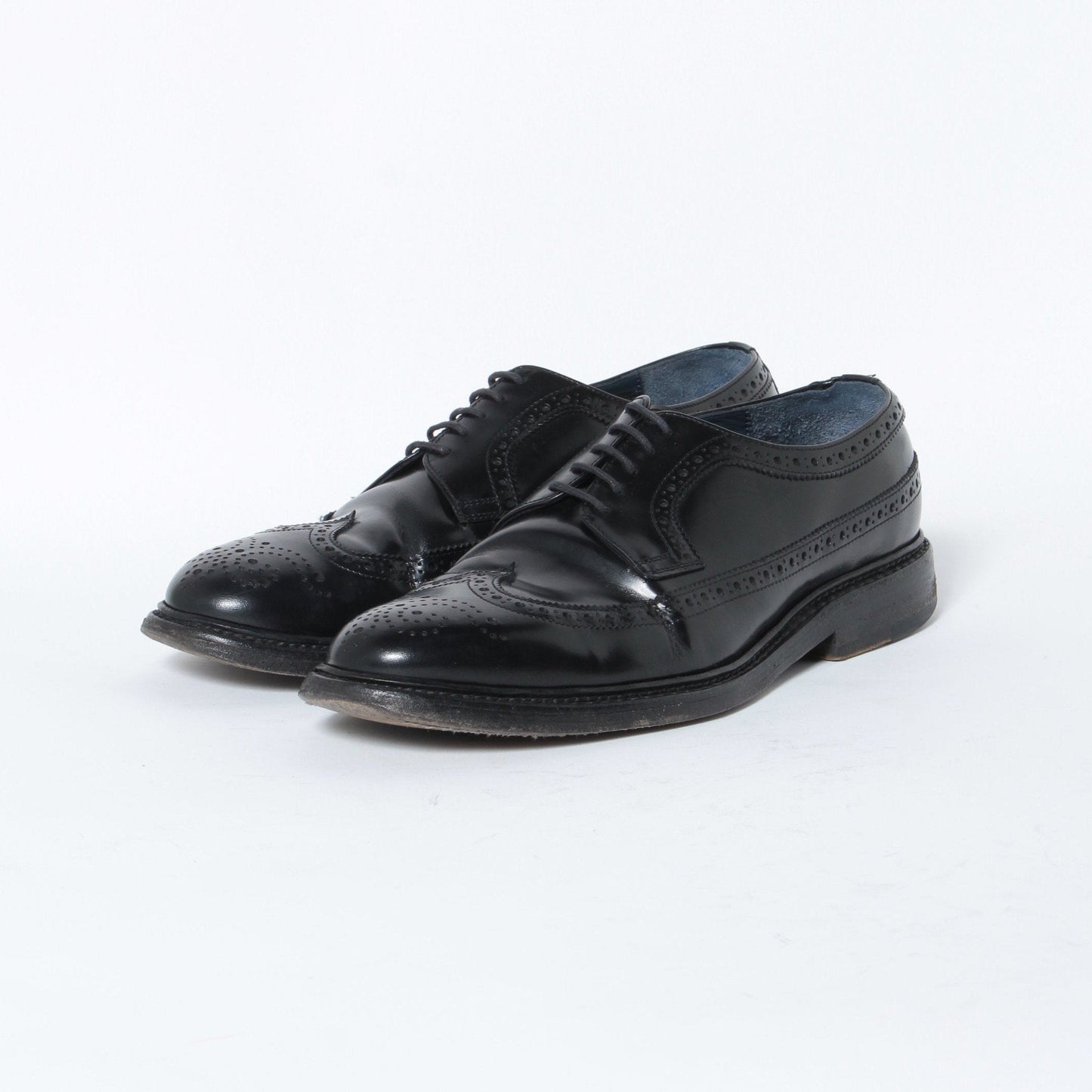 98627 / CALF / BLACK / LEATHER SOLE / UK7.5(26.0cm)