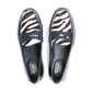 BA11088 / LEATHER / ZEBRA / LEATHER SOLE / US9.5(27.5cm)