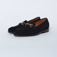 99043 / SUEDE / BLACK / LEATHERSOLE / UK7.0(25.5cm)