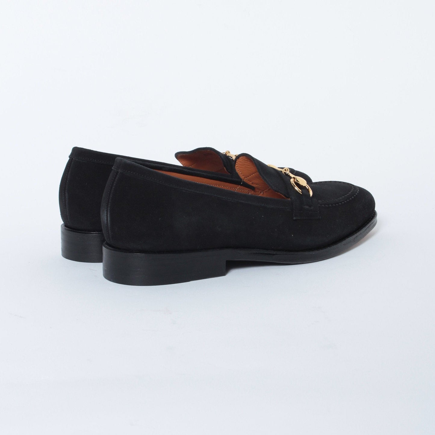 99043 / SUEDE / BLACK / LEATHERSOLE / UK7.0(25.5cm)