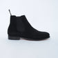 99034 / SUEDE / BLACK / LEATHERSOLE / UK9.0(27.5cm)